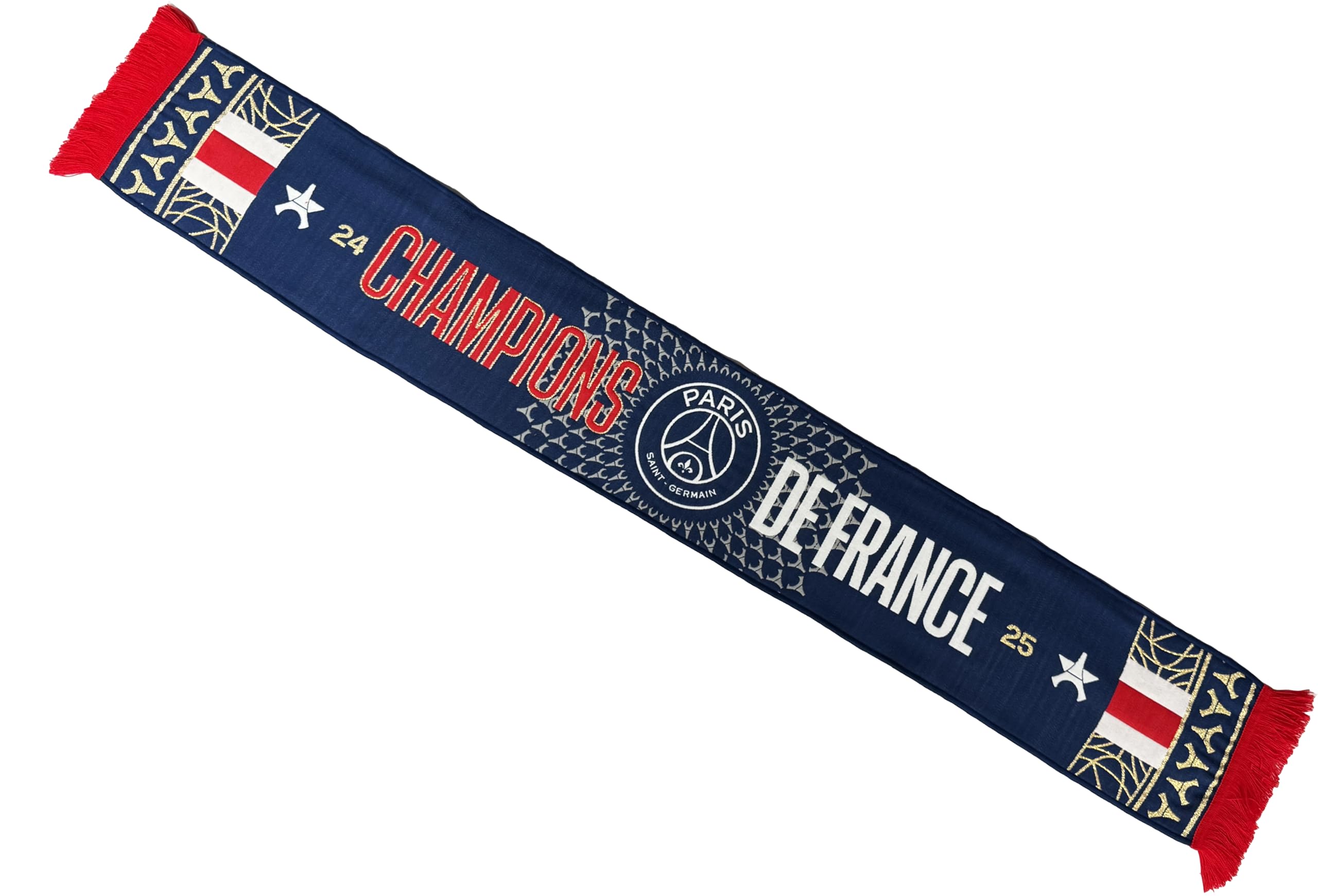 Lot 3 écharpe PSG PARIS SAINT-GERMAIN vs Anderlecht Caen
