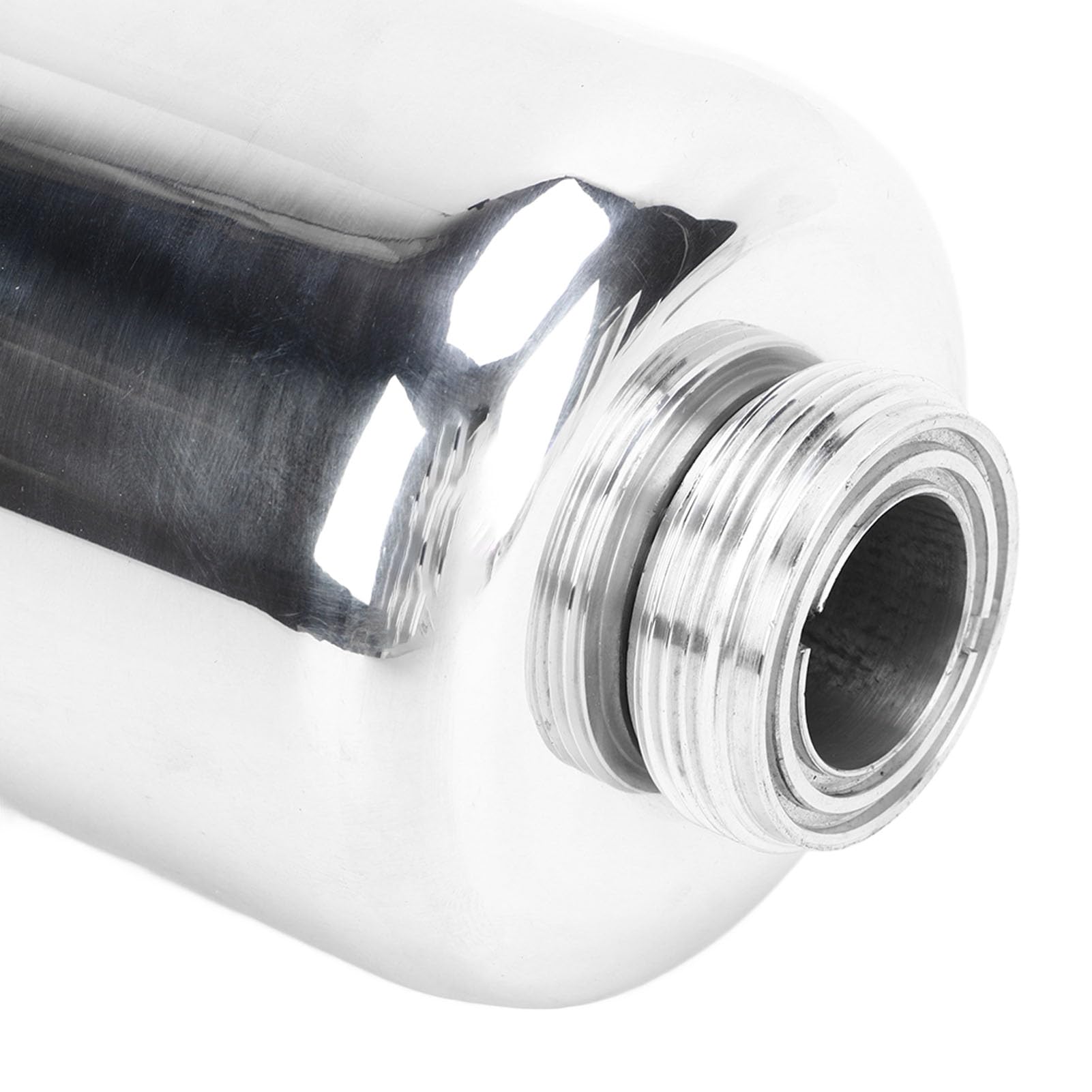 Réservoir de Liquide de Direction Assistée, Réservoir de Fluide en Alliage D'aluminium, Bouteille de Réservoir D'huile de Remplacement Avec Anneau de Fixation en Métal et Support