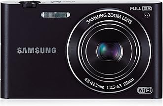 Samsung MV900 Compact Camera 16.3MP CMOS 4608 x 3456pixels Black - Digital Cameras (16.3MP, 4608 x 3456 pixels, CMOS, 5X, Full HD, Black) (Renewed)
