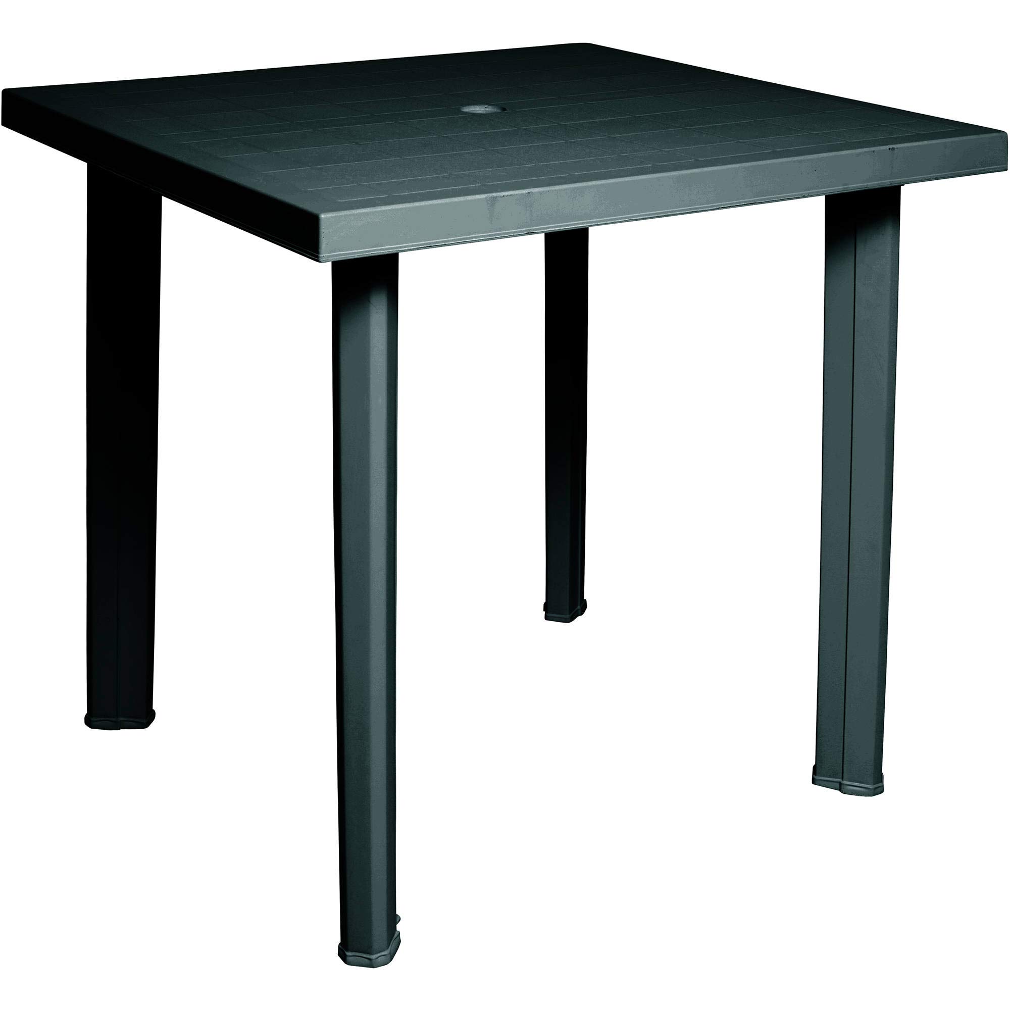 Dmora - Table rectangulaire modulable, Made in Italy, 80 x 75 x 72 cm, Couleur verte