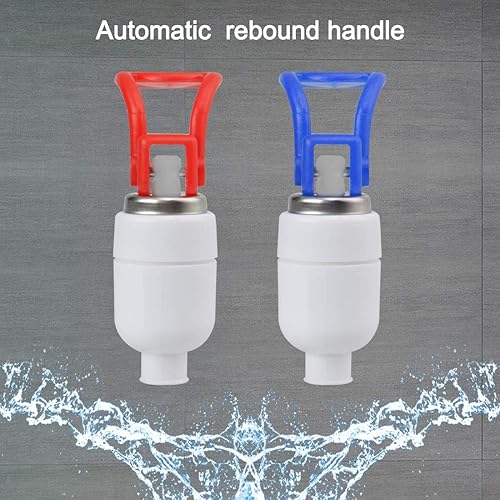 Miniatura 6 de uxcell - Dispensador de agua de plástico con adaptador para agua fría y caliente