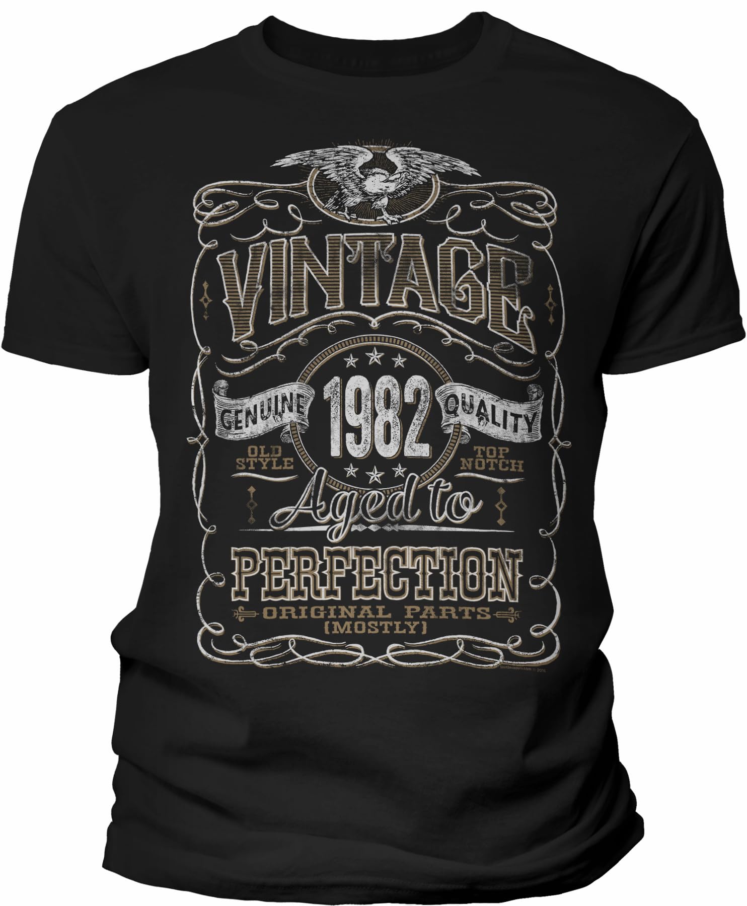 44th Birthday Gift for Men - Vintage 1982 Aged to Perfection - 44th Birthday Shirt
