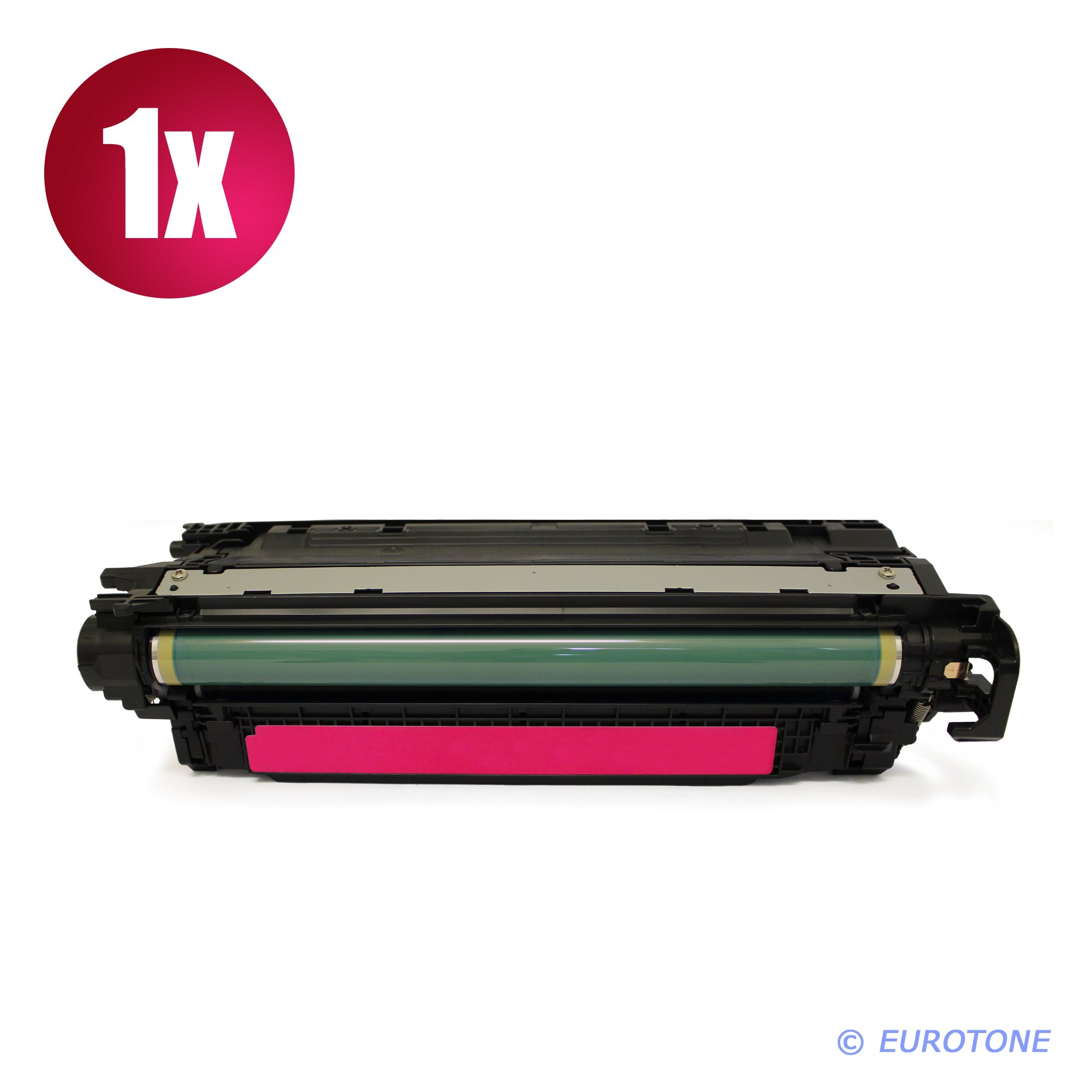 Eurotone Kompatibler Toner MAGENTA per HP Color LaserJet CP3525