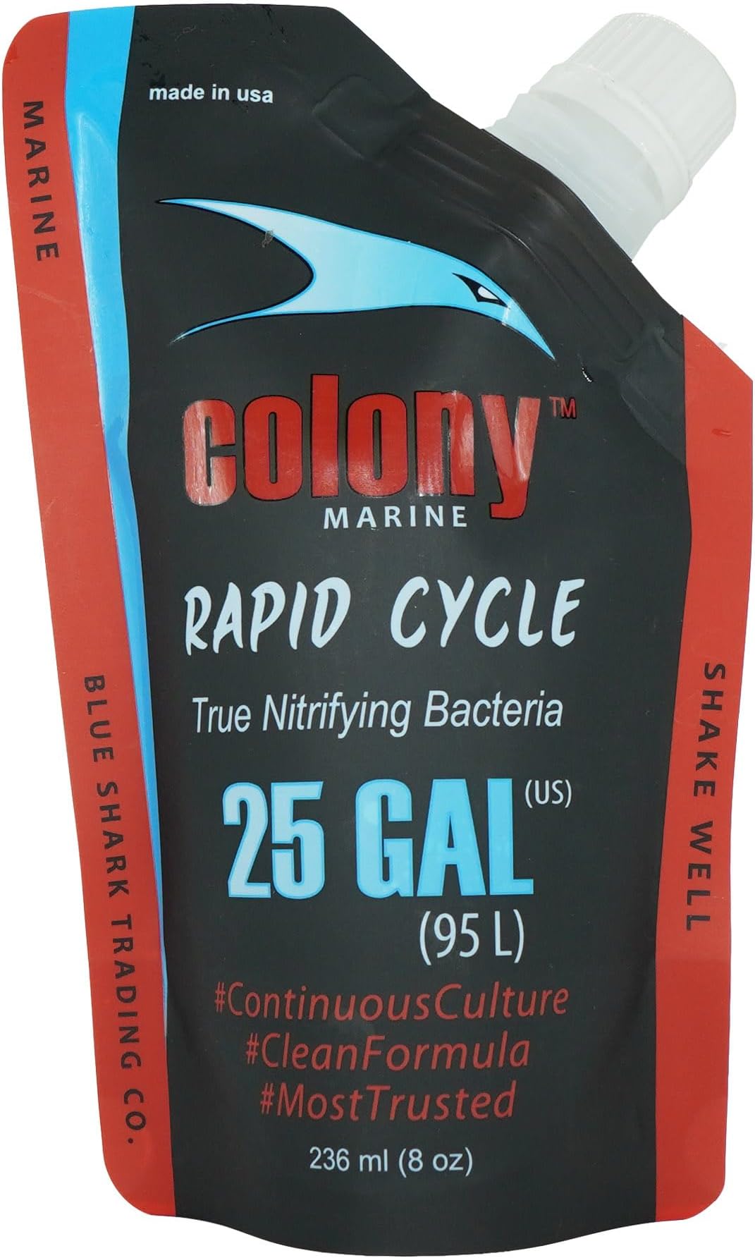 ATM Blue Shark (Formerly Colony Marine Rapid Cycle 25 gal Tank Cycle 8 oz