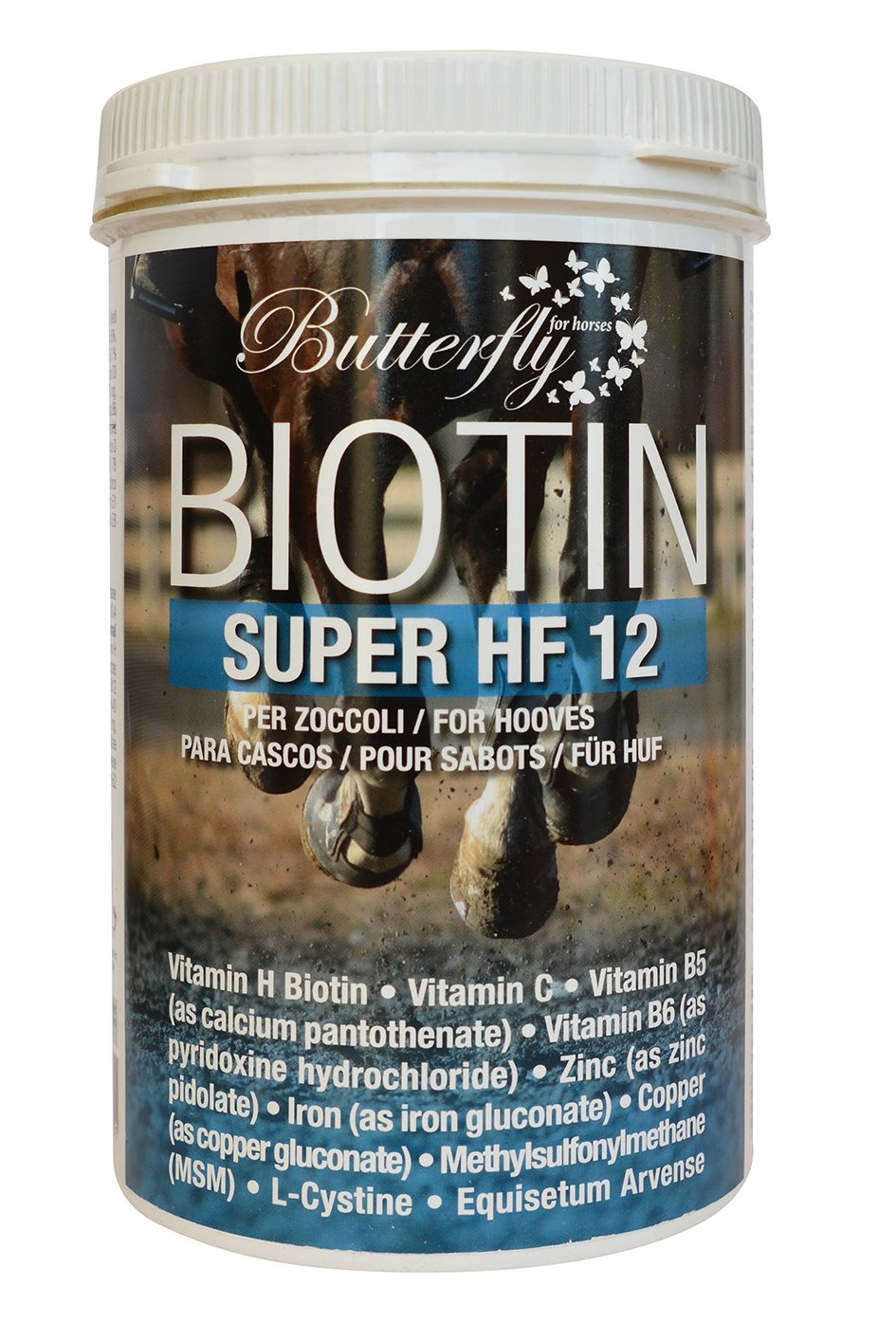 Officinalis Men 709221 Biotine Hf 12 Butterfly Mangime complementare – Multicolore, 1 kg