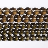 Vista 35 de 12MM 30 unidades de cuentas sueltas de jaspe obsidiana de copo de nieve marrón natural para hacer joyas, pulseras DIY