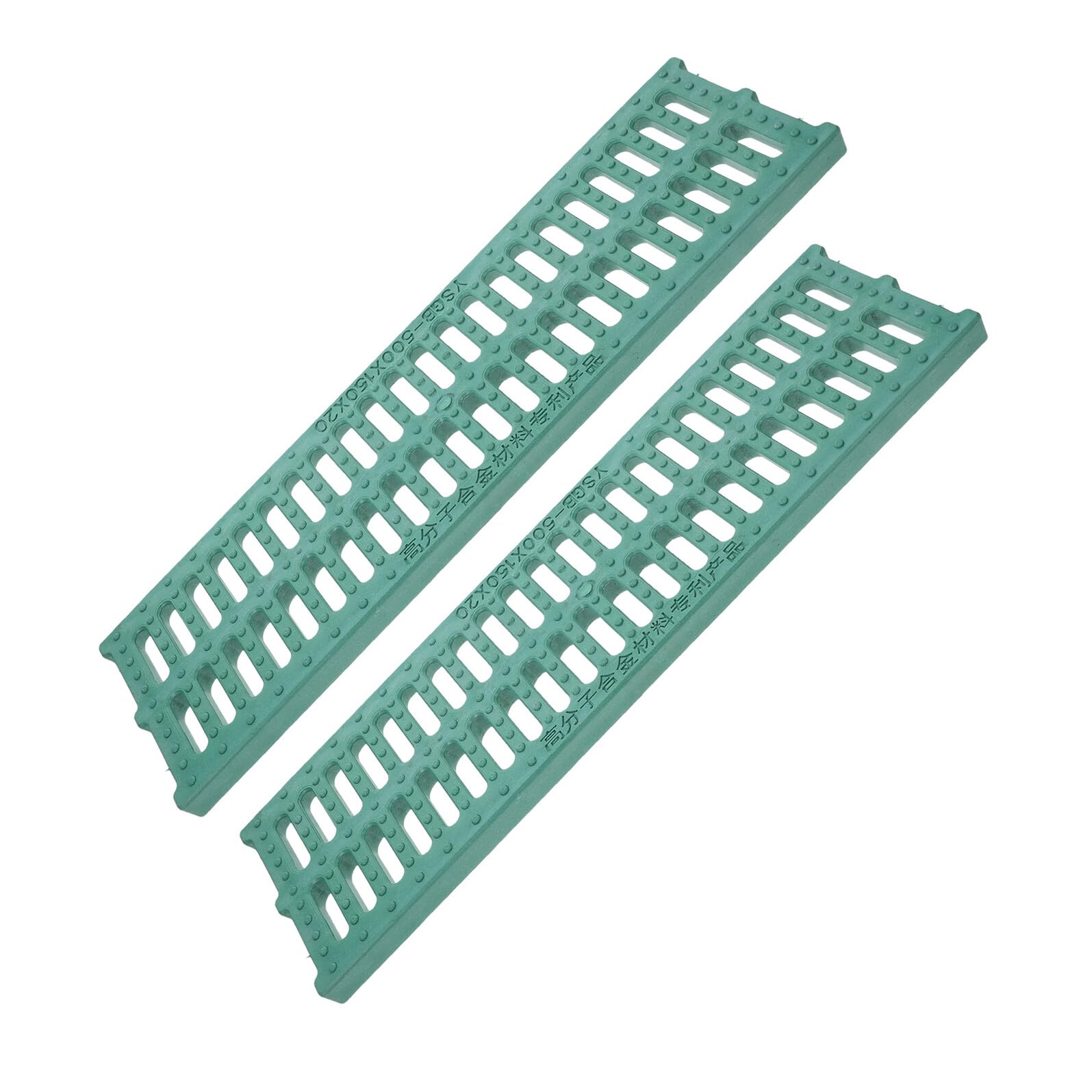Couvercle de drain polymère Mipcase pour caniveaux de cuisine | Lot de 2