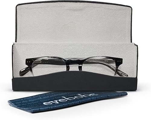 Miniatura 6 de eyebobs - Old Sport  Gafas de lectura prémium para hombres y mujeres  Marco rectangular para caras promedio  Disponible en 0x - 4.0x