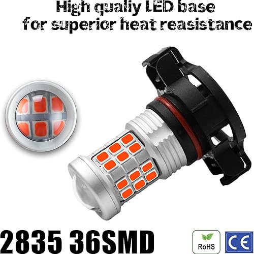 Vista 27 de Bombillas LED antiniebla superbrillantes de 3000 lm H8 H11, bombillas DRL de alta potencia 3030 chips con lente de proyector de repuesto