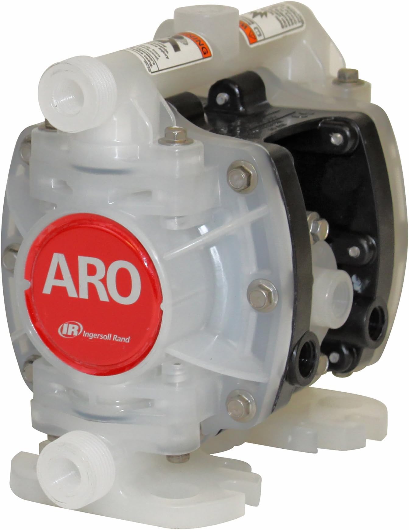 ARO PD01P-HPS-PTT-A Polypropylene PTFE Single Double Diaphragm Pump, 5.3 gpm, 125 psi