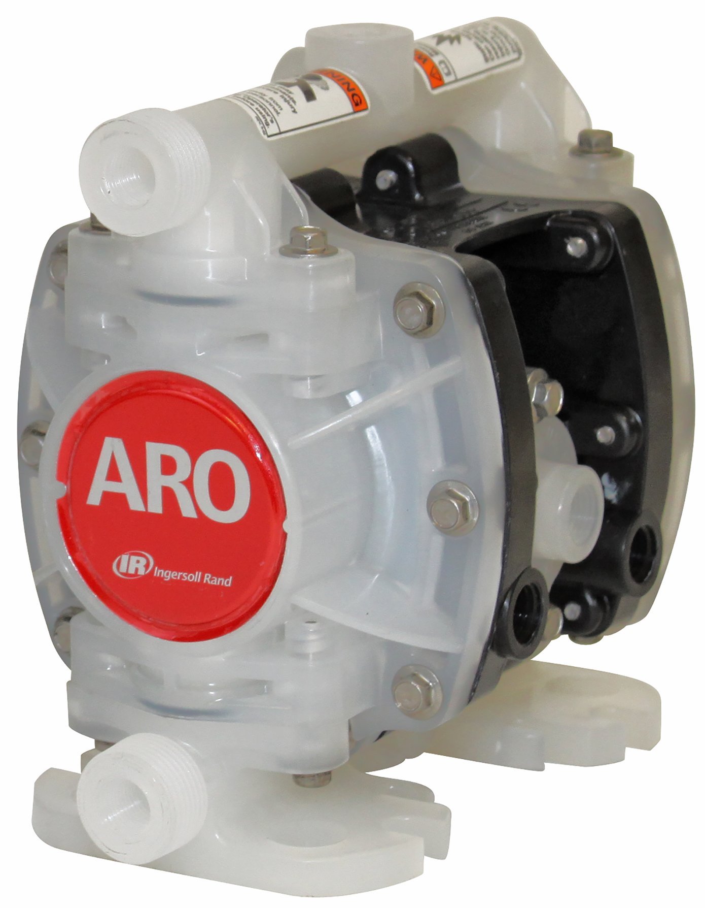 ARO PD01P-HPS-PTT-A Polypropylene PTFE Single Double Diaphragm Pump, 5.3 gpm, 125 psi