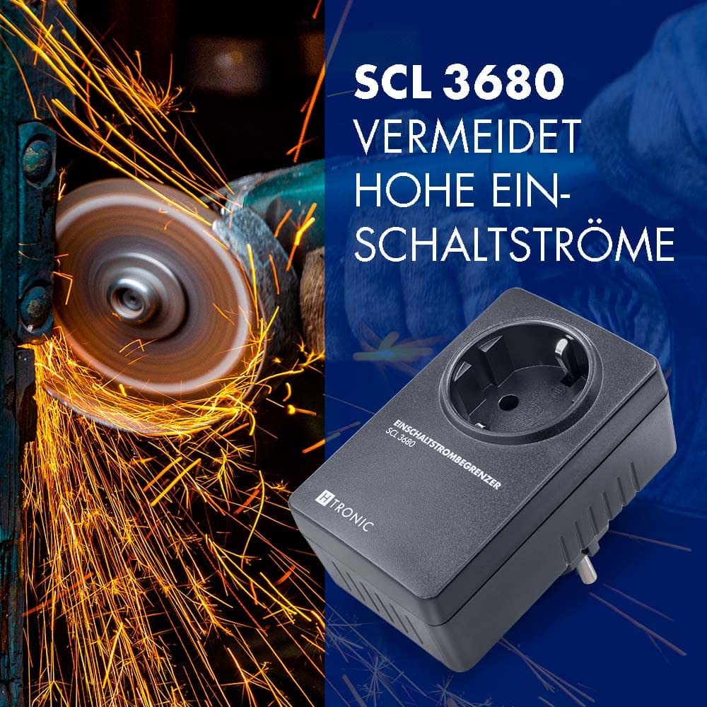 Einschaltstrombegrenzer SCL 3680 (Anlaufstrombegrenzer, Strombegrenzer, Überspannungsschutz)