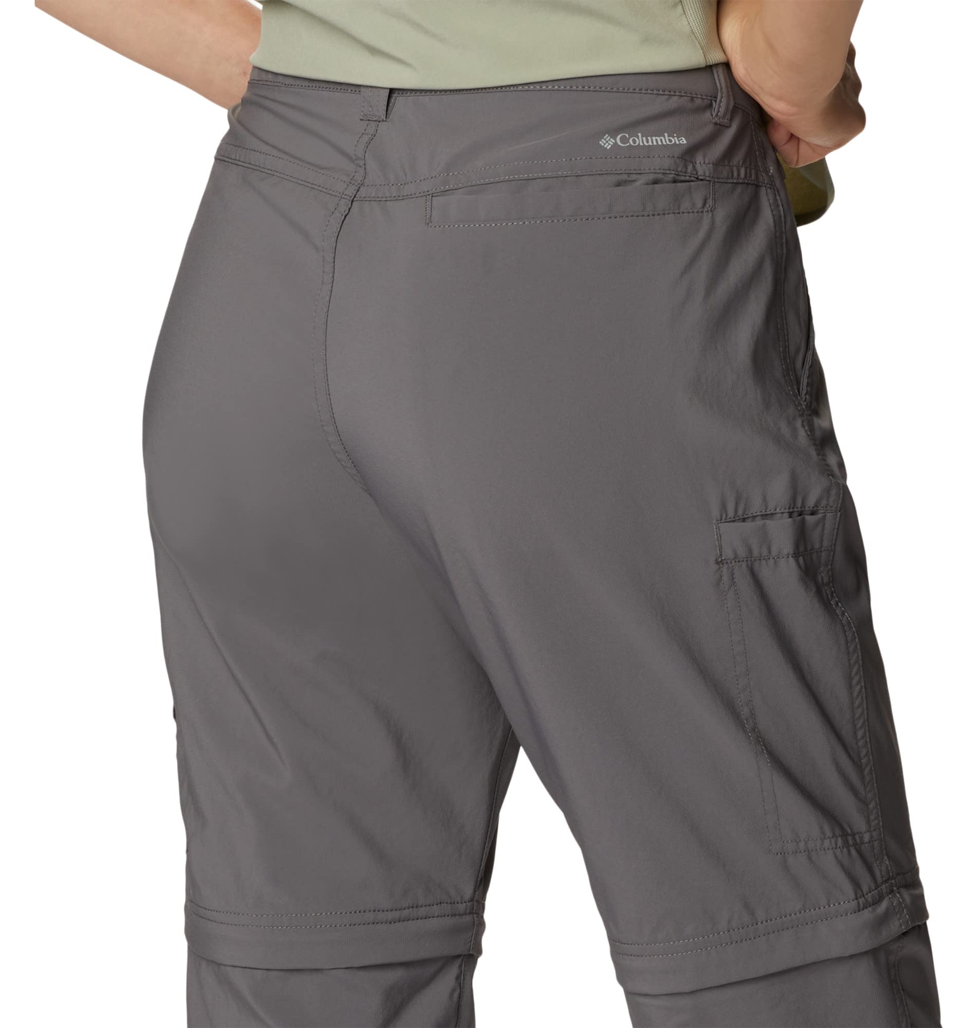 Columbia Silver Ridge Utility Convertible Pant, Pantalon Convertible en Short De Randonnée pour Femme