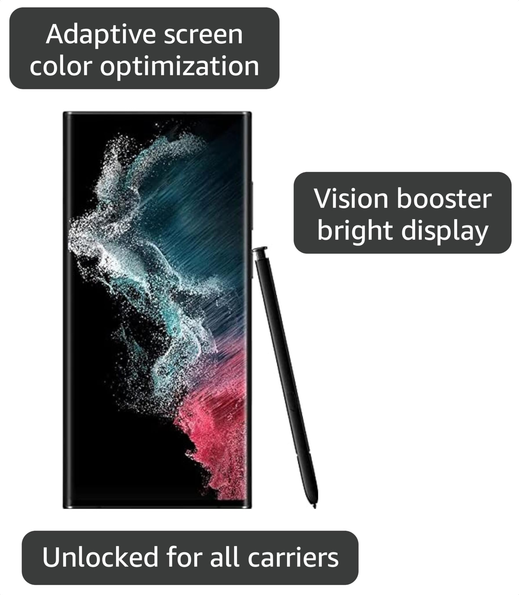 Amazon.com: Samsung Galaxy S22 Ultra 5G, versión estadounidense