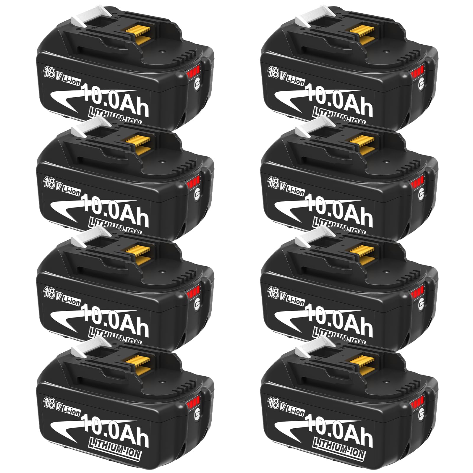 2 X 8000mAh Kompatibel für Ryobi 18V Akku RB18L50 RB18L40 RB18L25 RB18L15 RB18L13
