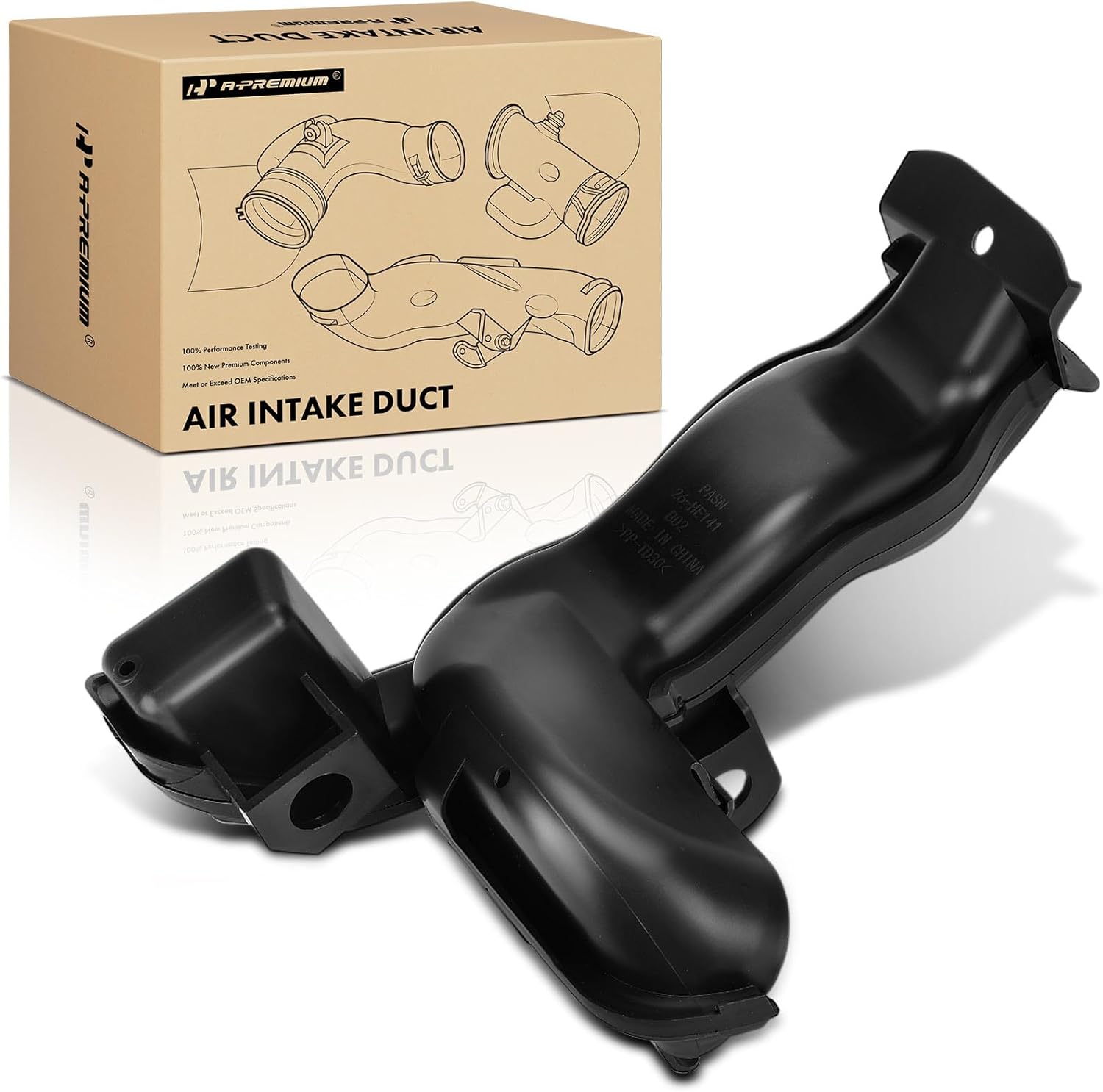 A-Premium Engine Air Intake Duct Compatible with Nissan Versa 2020-2024, Kicks 2018-2024, 1.6L