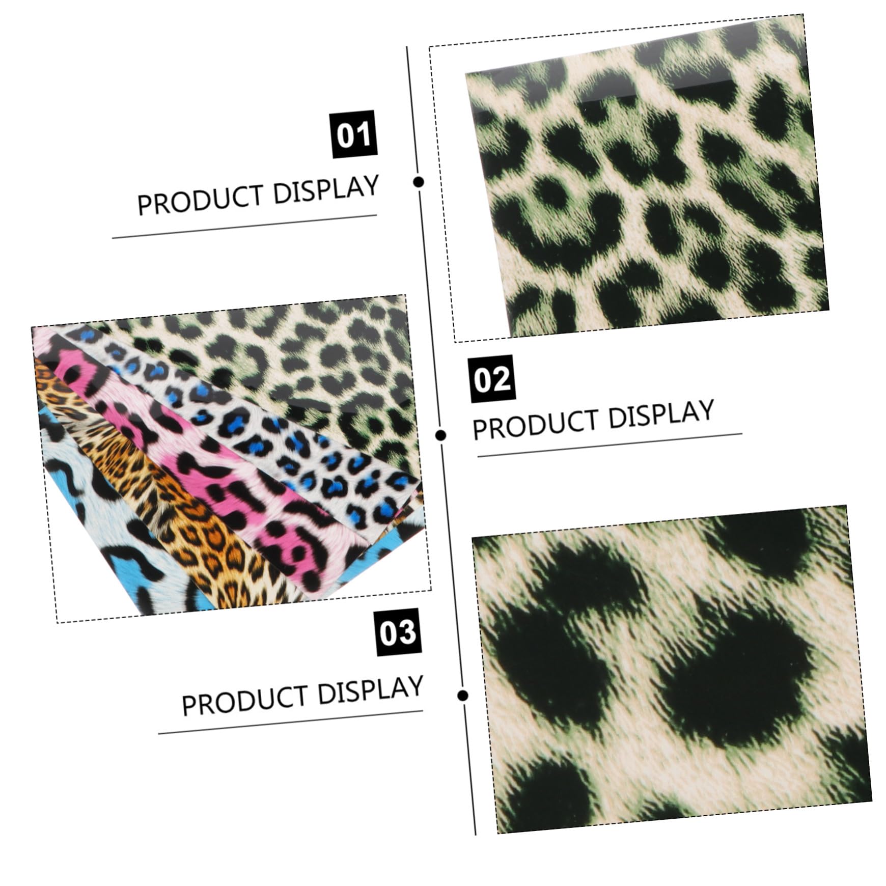 jojofuny 10blätter Teiliges Pu Heat Transfer Film Leopardmusterte Bügelfolie Für Textilien Einfache Anwendung Und Klebeeigenschaften Zum Verzieren Von T-shirts Schuhen Mützen Geeignet Für m
