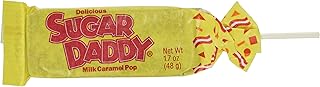 Charms Sugar Daddy Milk Caramel LolliPops [case of 24]
