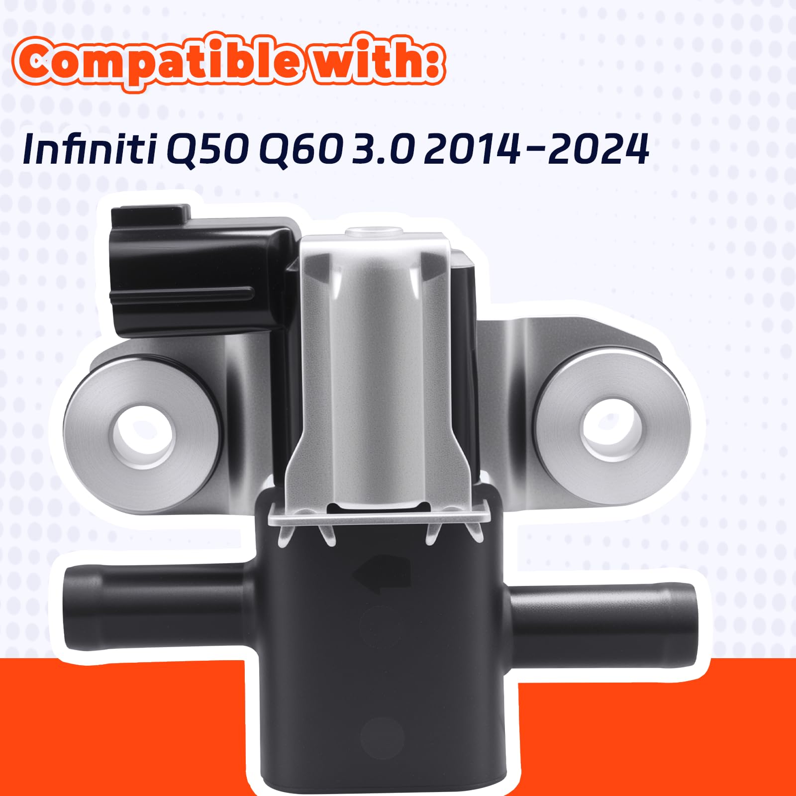 K5T45873 - Solenoide di spurgo per taniche di vapore, compatibile con Nissan Infiniti 2007-2012