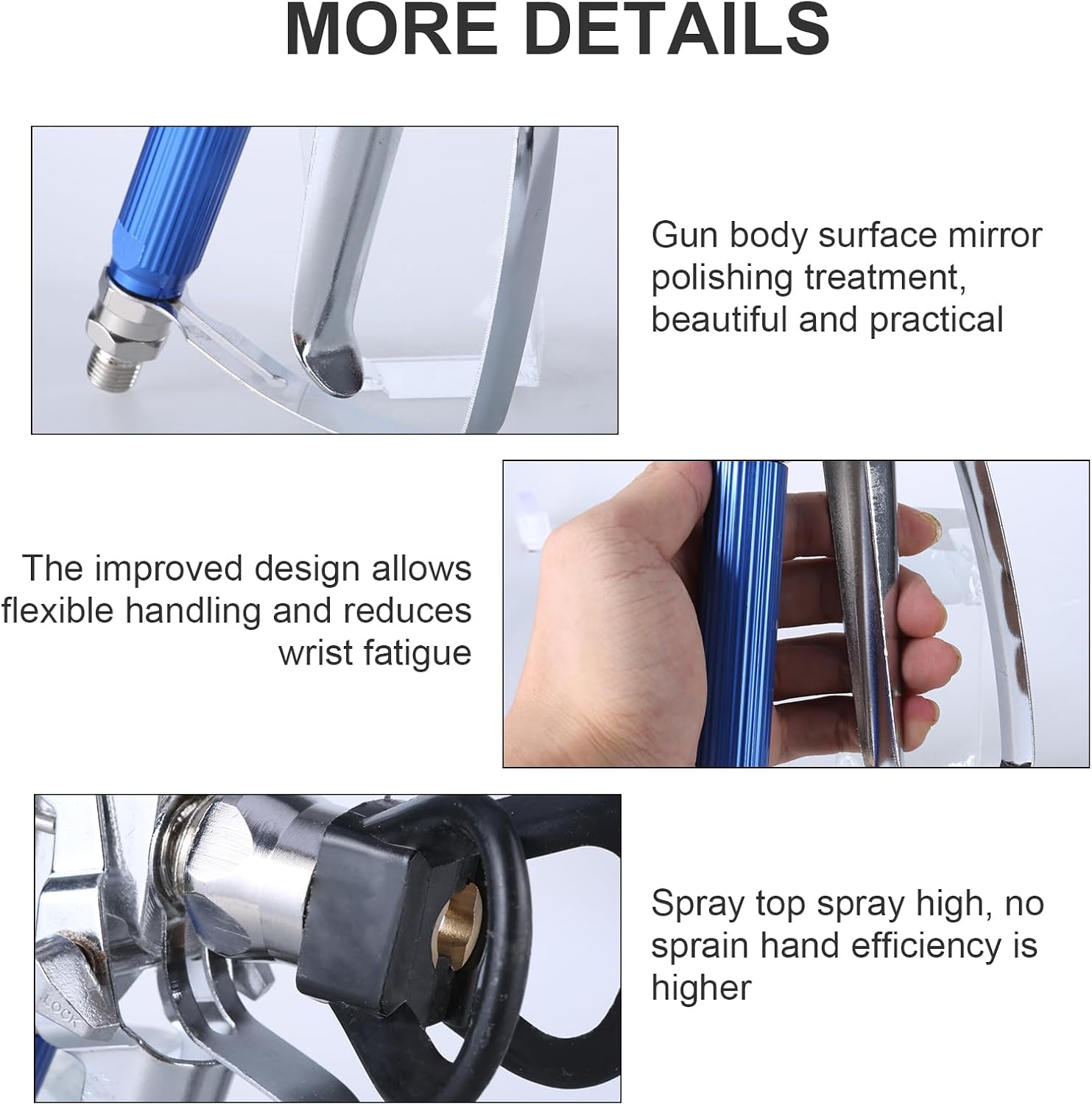 12Pcs Airless Spray Set Paint Sprayer with Nozzle Guard 5pcs Tips and 5pcs Paint Professional Set
