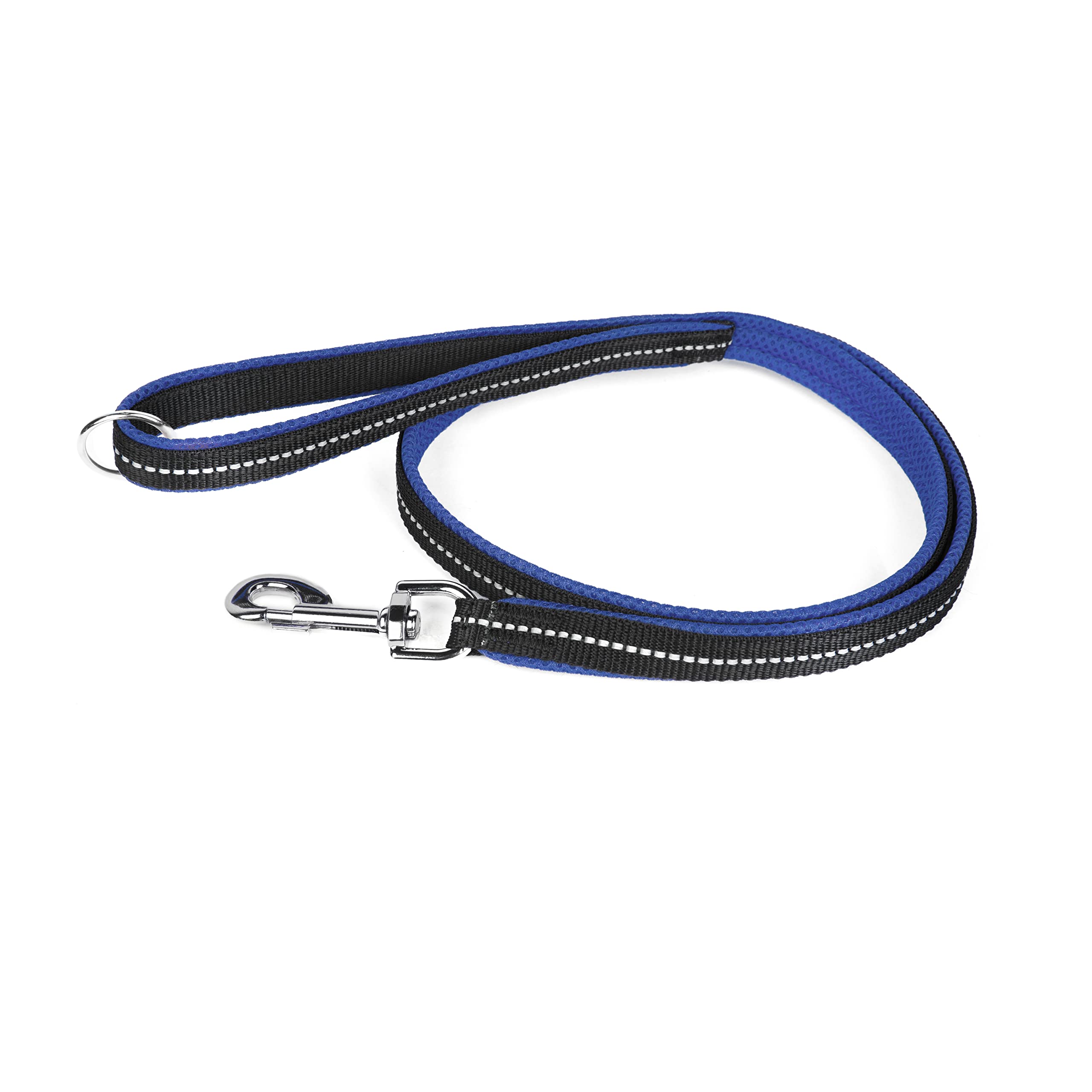 Julius-K9, Correa IDC Powair, Size: 1,2 m con asa y mosquetón grande, azul