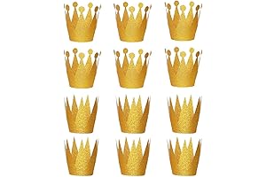 Gold Birthday Crown Hat