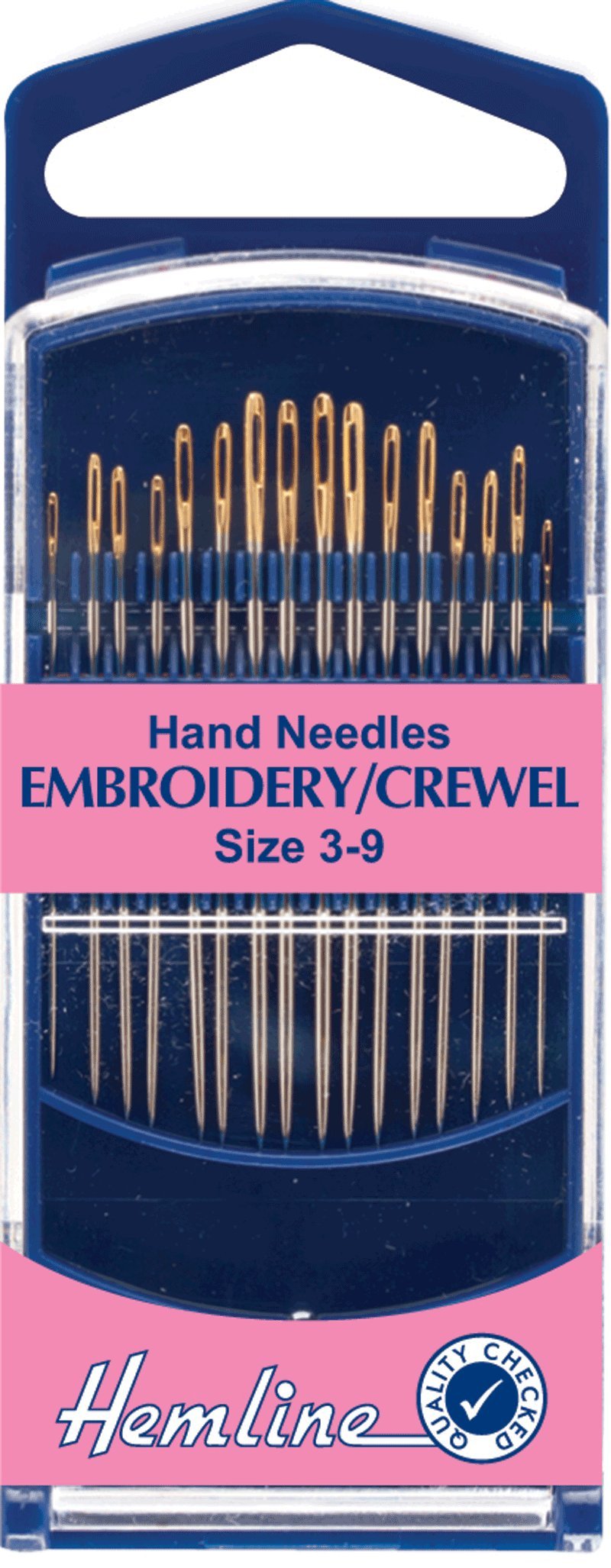 Premium Embroidery/Crewel Hand Needles [Size 3-9]
