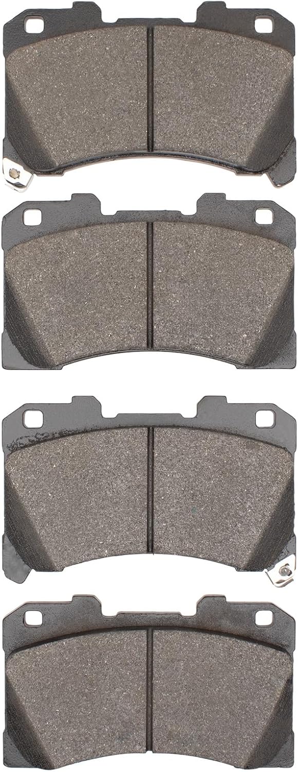 R1 Concepts Front Optimum Oep Brake Pads For 2022-2023 Toyota Yaris |Automotive Replacement Brake Pads