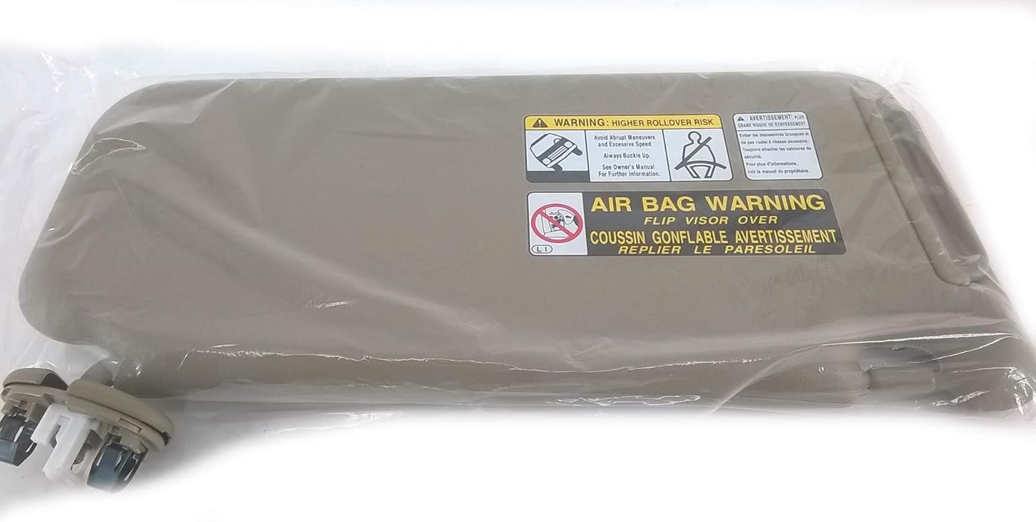 Genuine Toyota Parts - Visor Assy, Lh (74320-42502-E1)