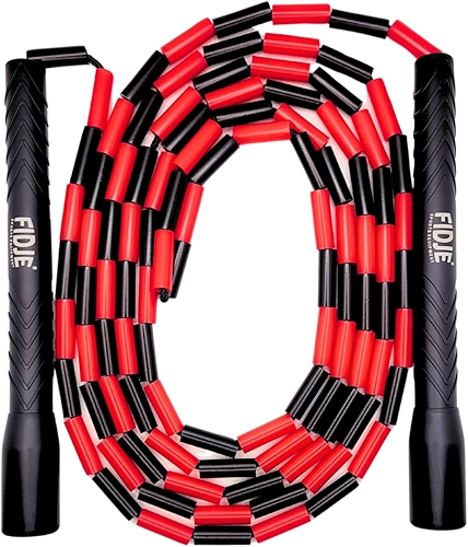 Corda de Pular Segmentada Freestyle – Manopla Longa, Ideal para Crossover, Ajustável, Leve e Resistente – Para Cardio, Coordenação Motora e Agilidade