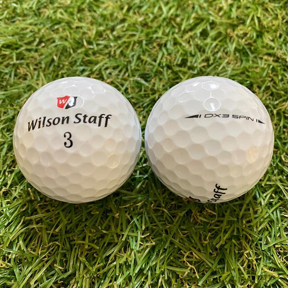 50 Wilson DX3 Spin Lakeballs/Golfbälle AAAA/AAA Qualität