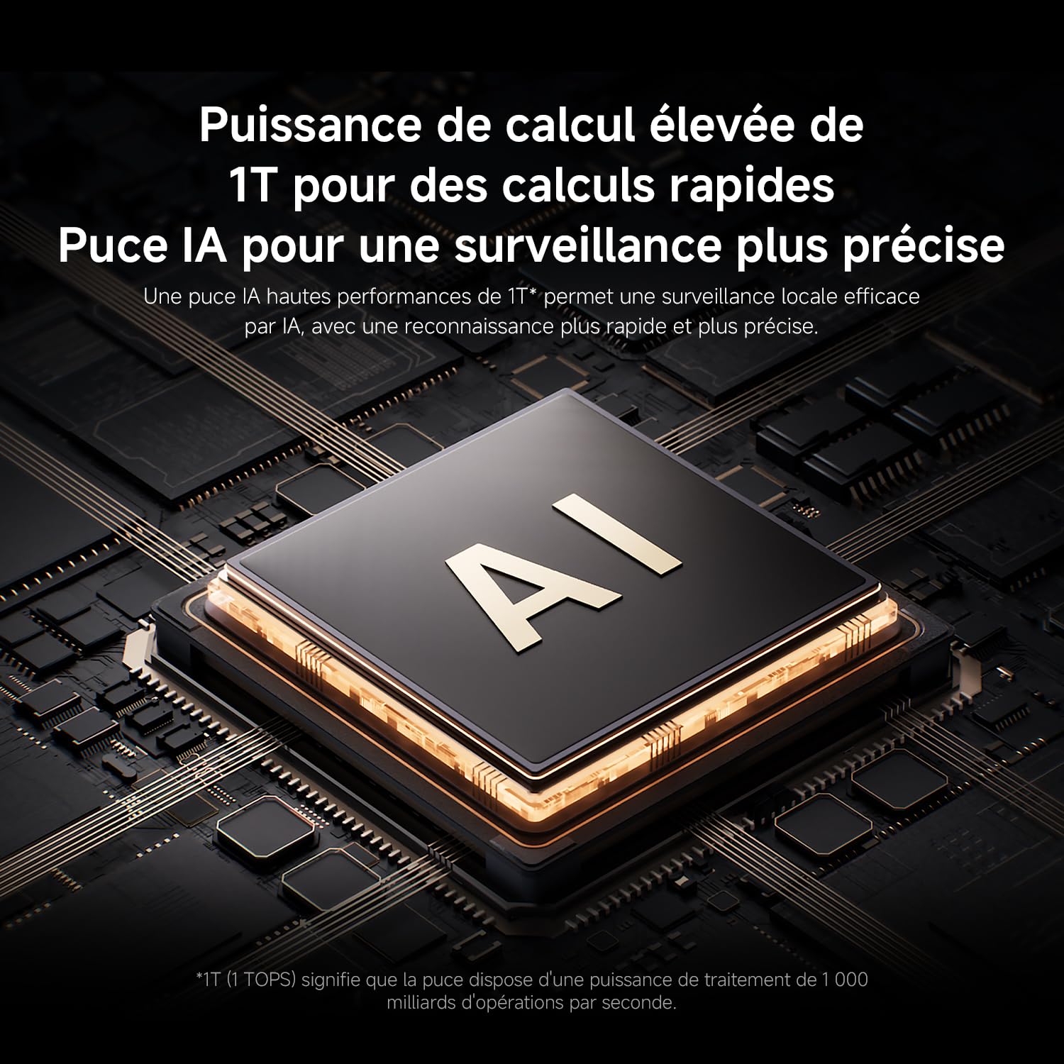 XIAOMI C500 Camera Interieur, 3,5K 6MP 360° Caméras de Surveillance, Alexa | Détection Personnes/Animaux, Suivi Auto, Couleurs Réelles En Faible Luminosité, Audio Bidirectionnel, Wi-Fi 6 2,4/5 GHz