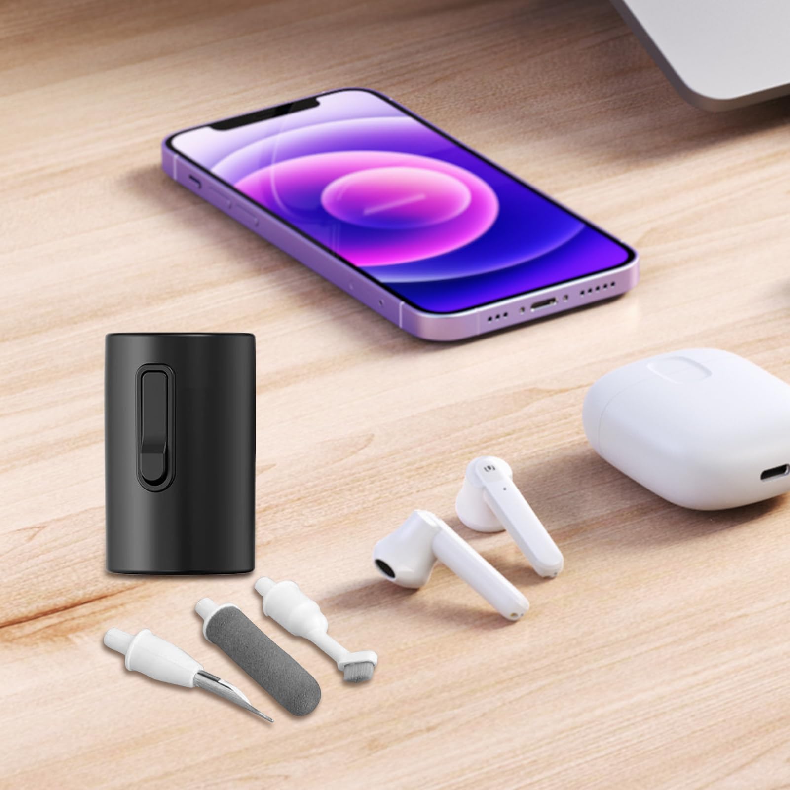 Kit de Limpieza para Auriculares Herramientas de Limpieza para Altavoz del | Limpiador Portátil para Auriculares y Smartphones