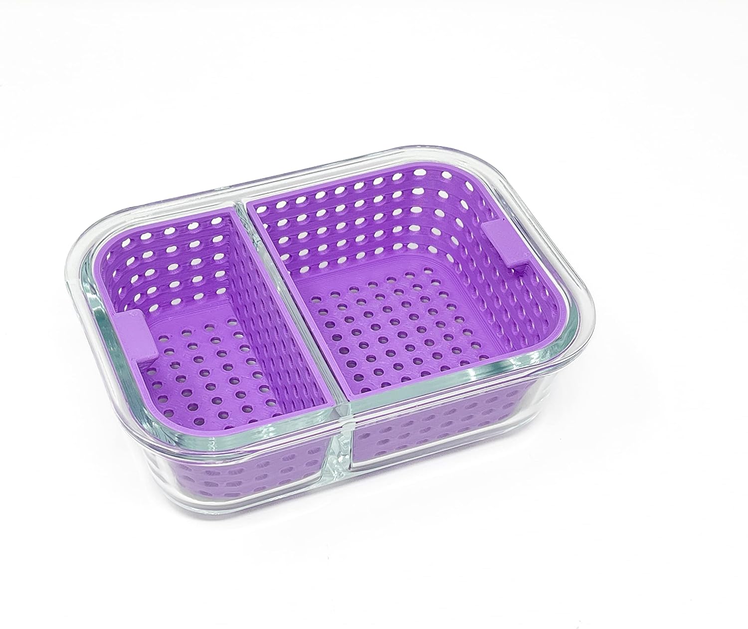 Dual Dunk Iso Soak Cleaning Station (Large, Green)