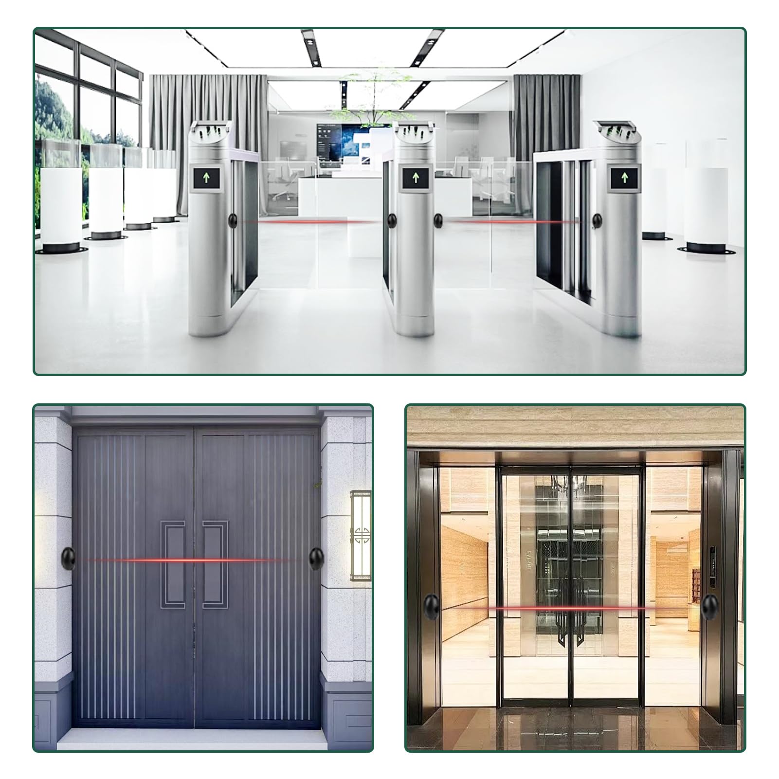 Fotocellule Infrarossi Per Cancelli E Garage | 12/24V AC/DC, Portata 25m, Con Filtro Solare IP55 - Foto 6