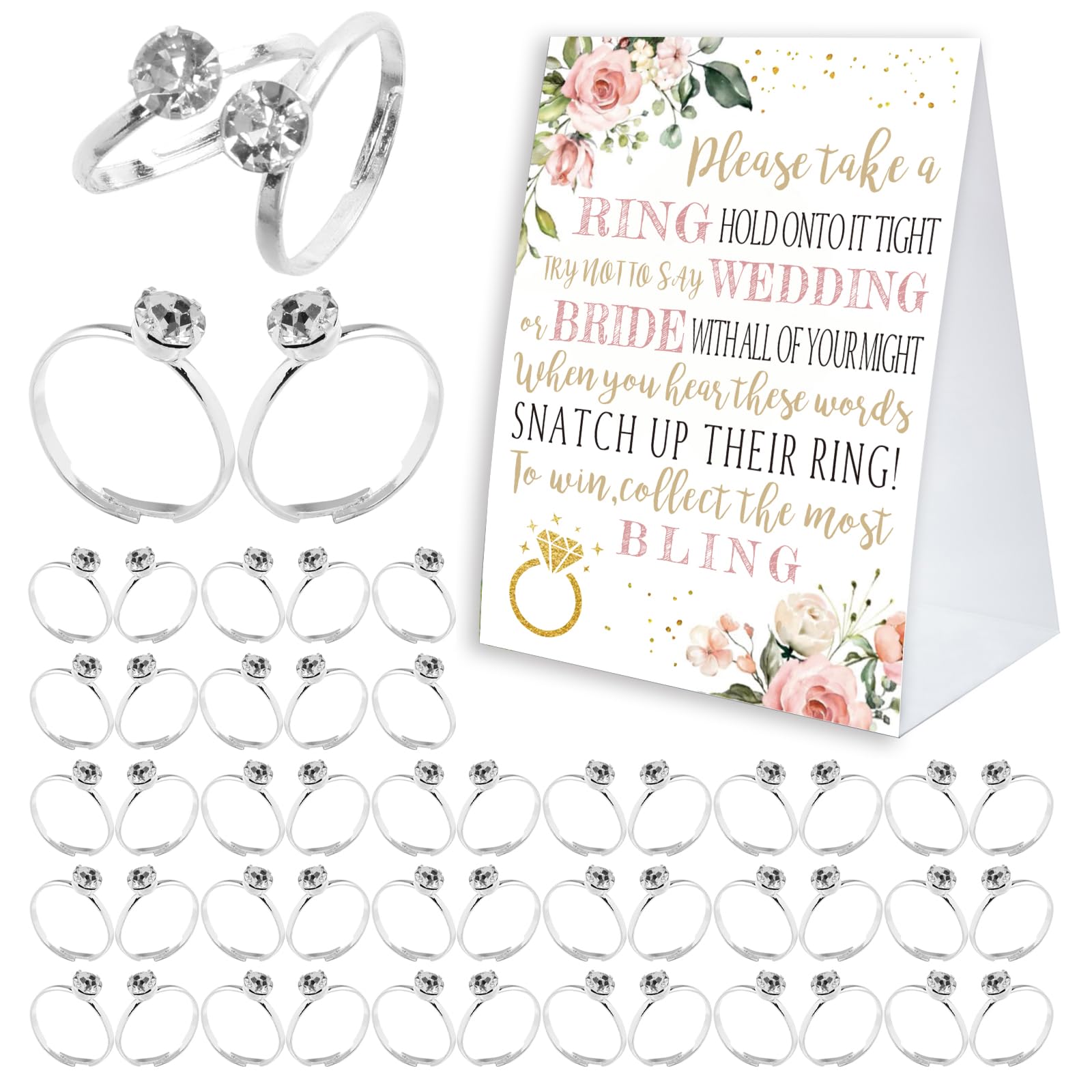 Bridal Shower Ring Game Put A Ring On It Bridal Desertcart INDIA