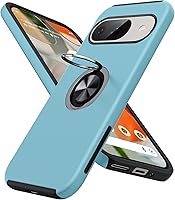 Vista 27 de JAME Funda para Google Pixel 7 Pro, Funda de Ajuste Delgado para Pixel 7 Pro con Soporte de Anillo Kickstand