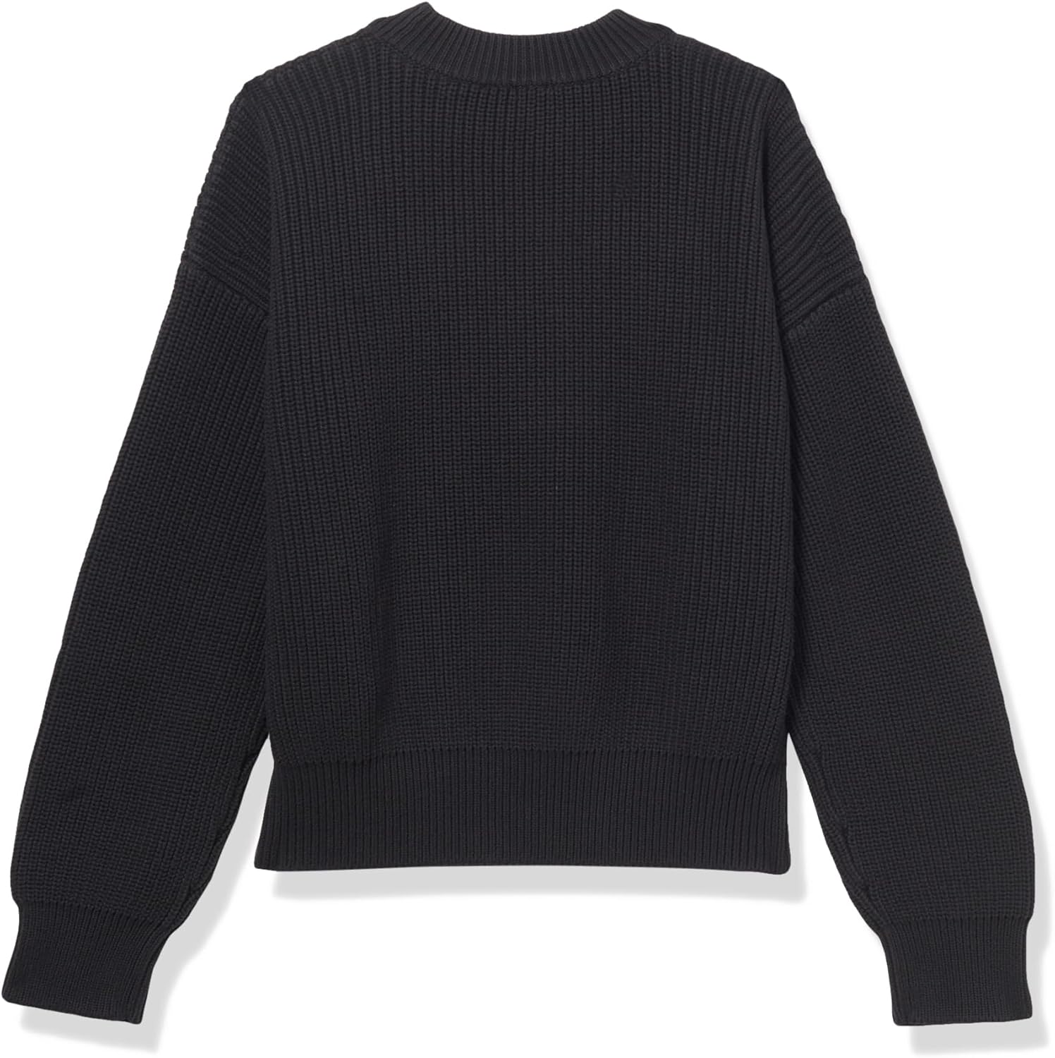 HUGO Women's Big Logo Cotton Pullover Sweater