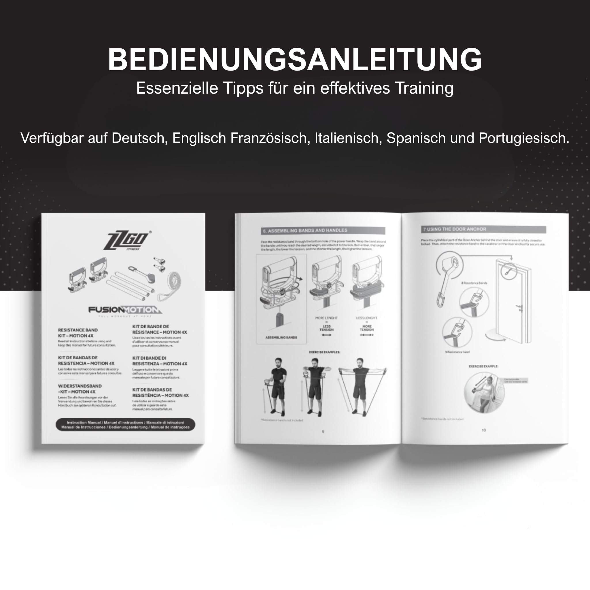 Trainingskits und Zubehör für Fitnessbänder Muskelaufbau | Training zu Hause oder im Freien | Dehnung und Kraft | Yoga, Pilates, Crossfit, Muskelaufbau, Calisthenics