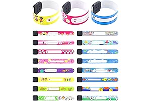 16 Pieces Lost Child Bracelets: Safeguard Your Precious Little Ones