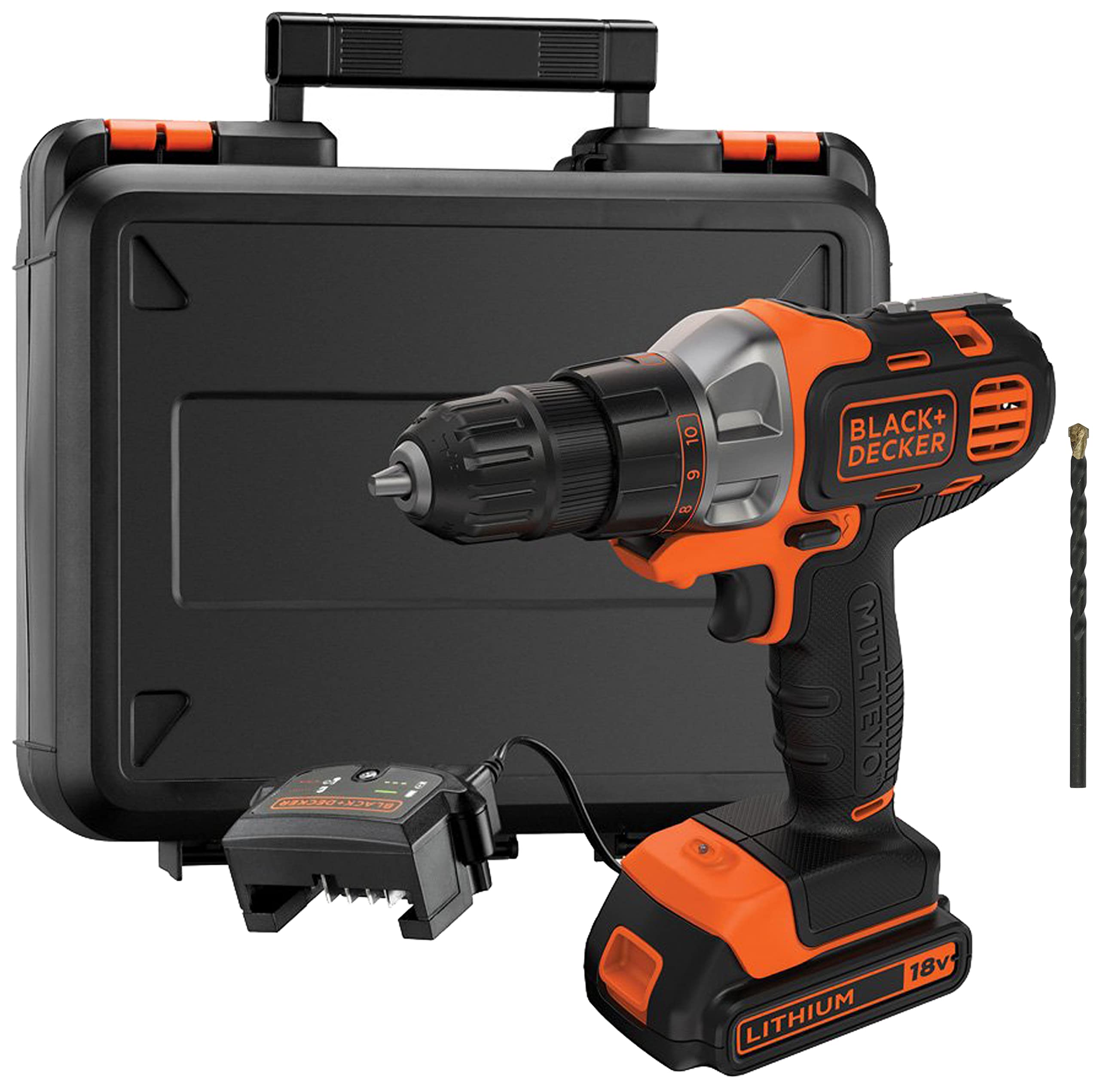 BLACK+DECKER MT218K 18V Multi Evo Starter Kit With DEWALT DW530600C 6x100 mm Masonry Bit (B086462X7L) Amazon Price History, Amazon Price Tracker