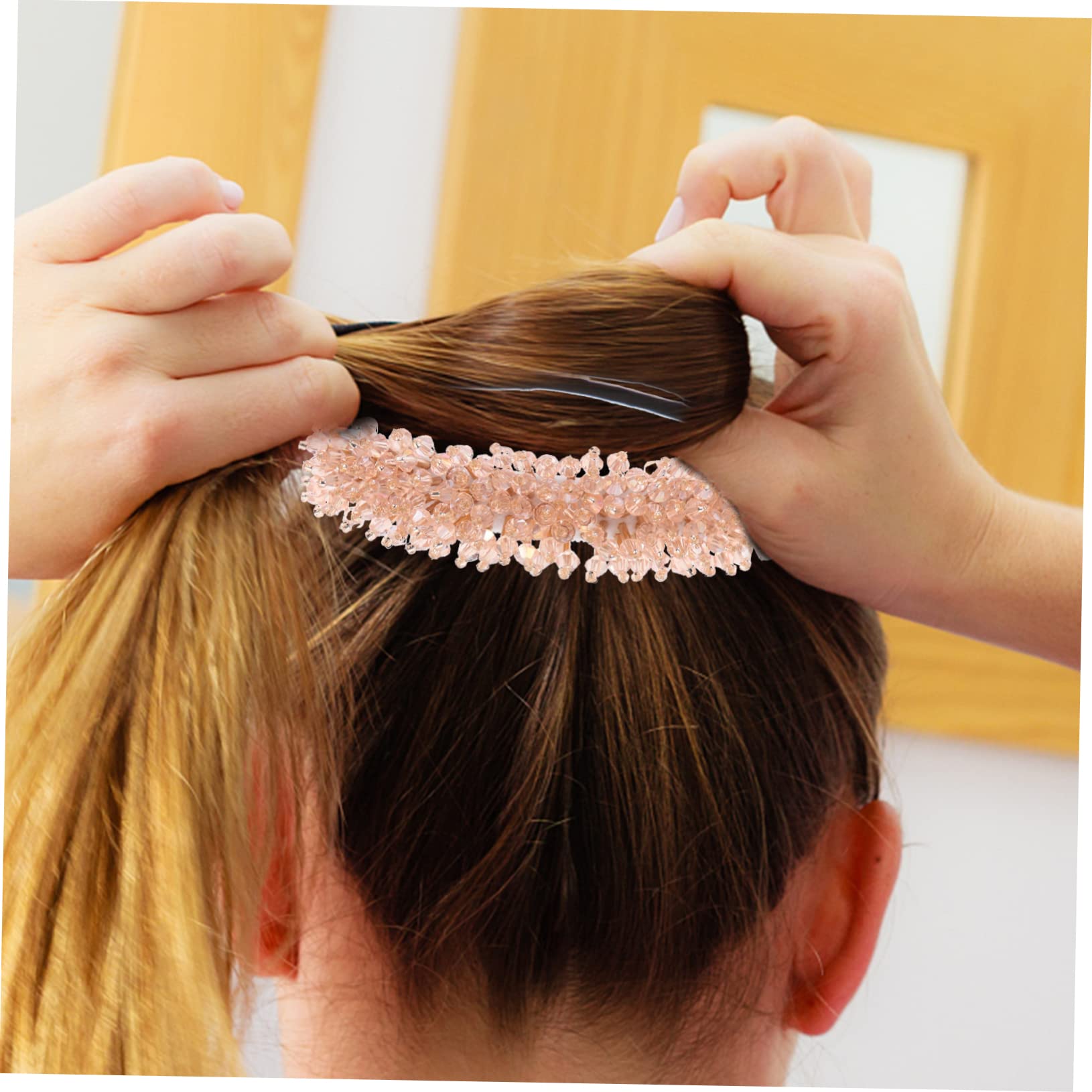 Healeved 12stücke Haarbun-maker Für Mädchen Und Frauen Twisted Hair Bun Shaper Für Kreative Frisuren Für Alltag Und Besondere Anlässe Vielseitig Einsetzbar Verschiedenen Outfits