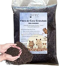 Fibra de Coco Granulada Para Terrario de Roedores CPC Pet Care (3 Litros)