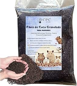 Fibra de Coco Granulada Para Terrario de Roedores CPC Pet Care (3 Litros)