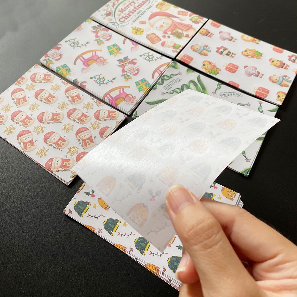 60 Stück Weihnachts-Trennpapiere Für Diamantmalerei – 10,5 X 7,4 Cm