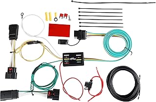 Oyviny 4 Way Trailer Wiring Harness 56407 for 2018-2023 Jeep Wrangler JL/2020-2023 Jeep Gladiator, Wrangler JL Trailer Wiring Harness for Jeep JL Towing