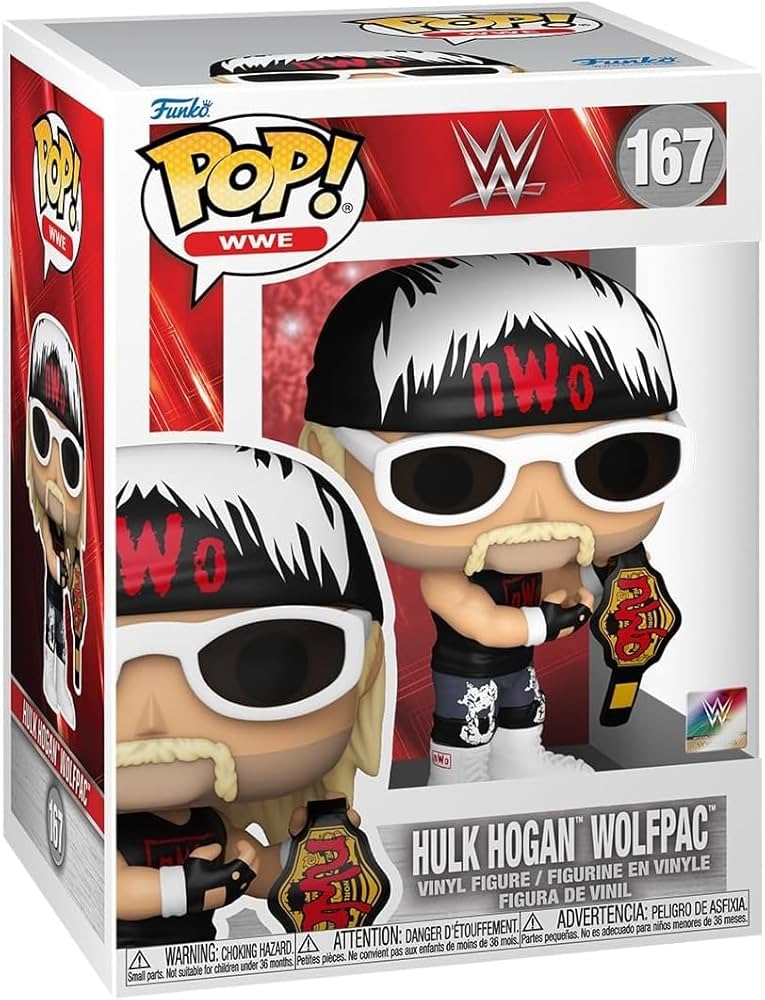 その他 Funko Pop! WWE Hulk Hogan Amazon.com: POP WWE: Wolfpac Hulk Hogan Funko Vinyl Figure