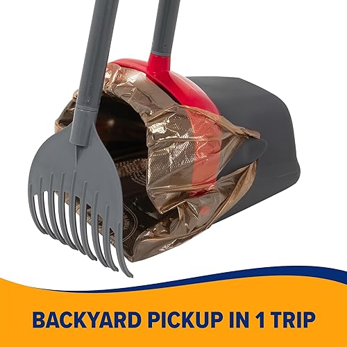 Vista 13 de Arm & Hammer Cuchara de excremento de perro para el sistema de gestión de residuos de mascotas en el patio