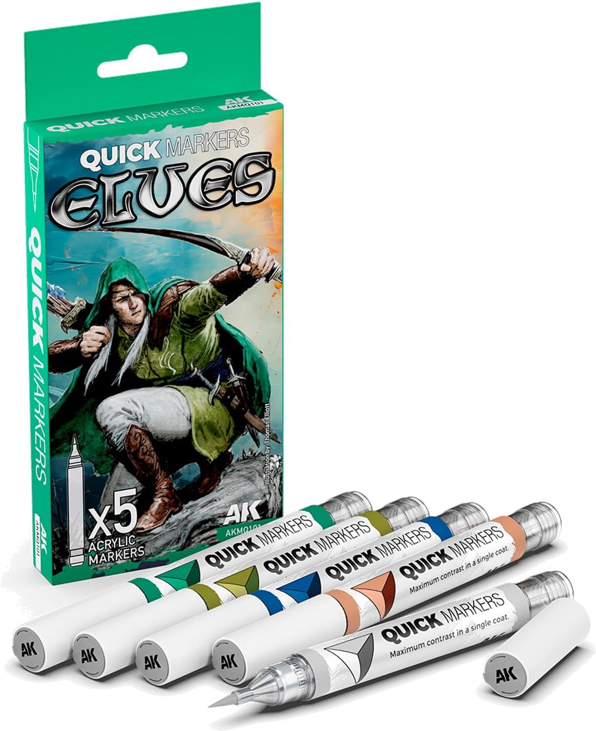 AK Zestaw Quick Marker AKMQ101 Elves (5X)