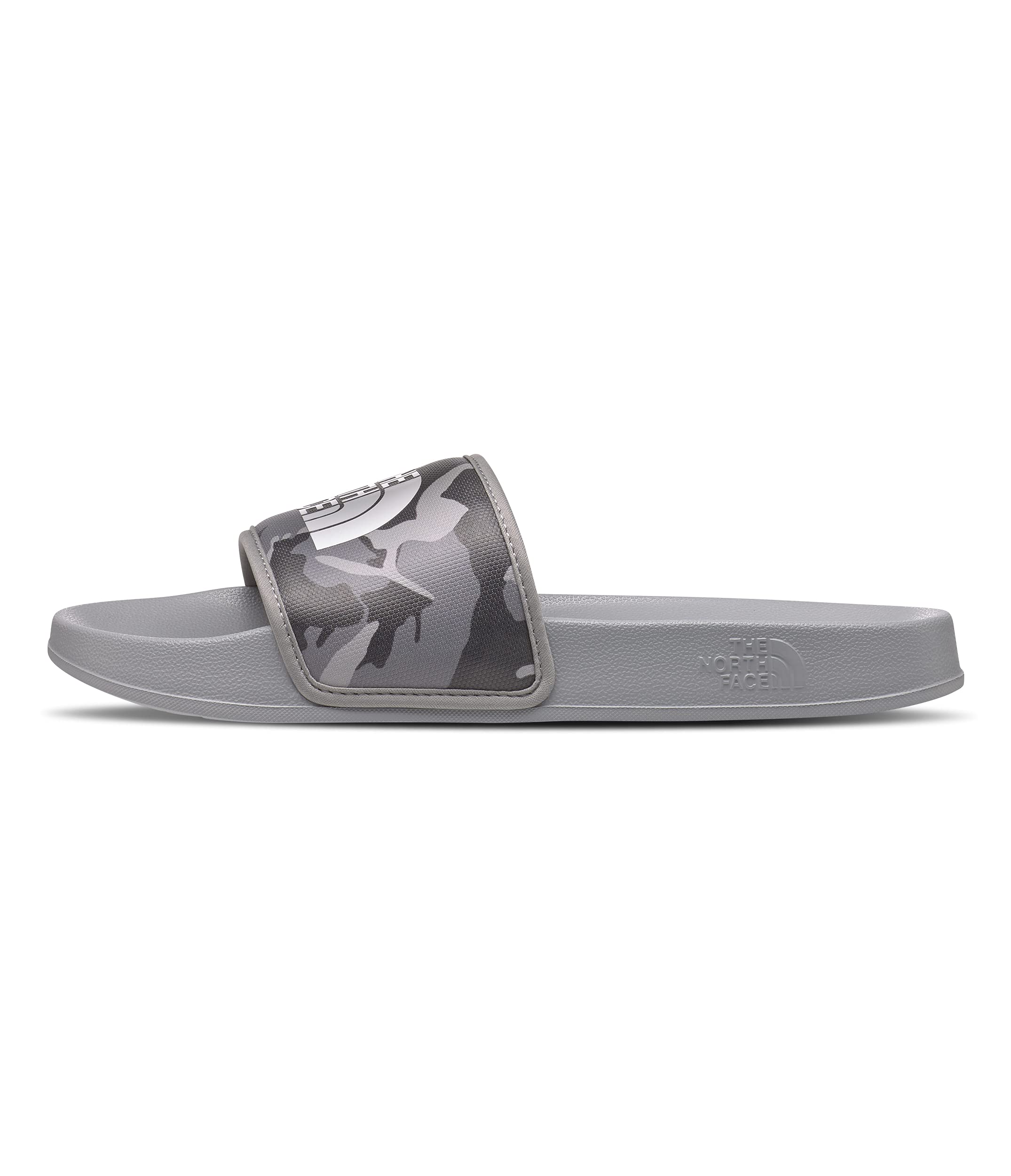 THE NORTH FACEMen's Base Camp Slide III Sandal, Asphalt Grey Explorer Camo Print/Meld Grey, 13